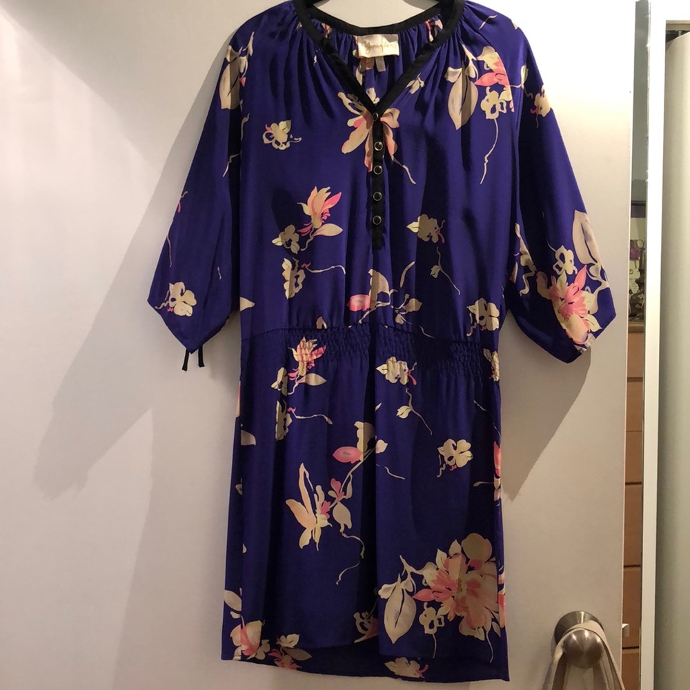 Yumi Kim women’s floral silk dress- size small